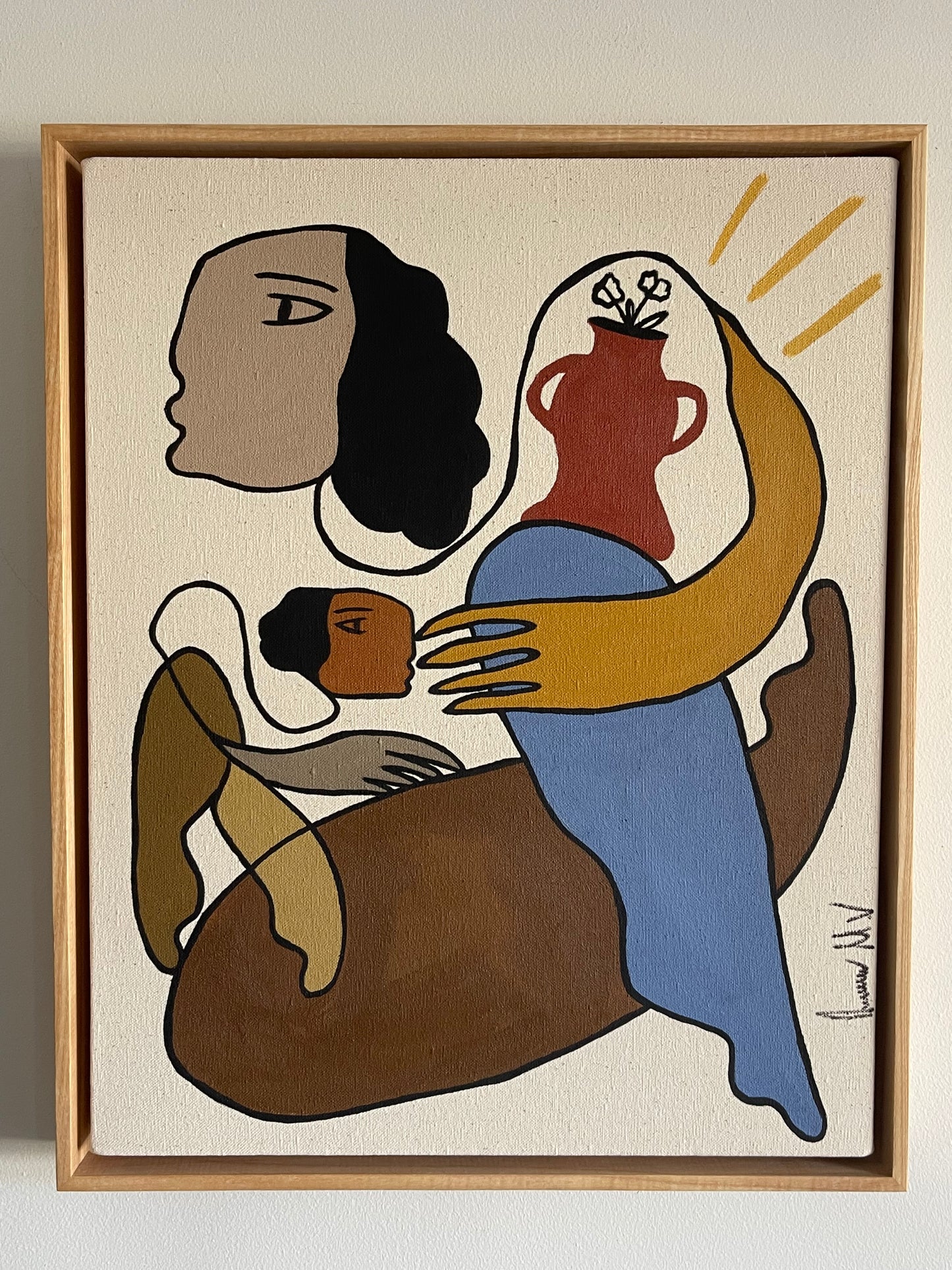 She protects and nurtures