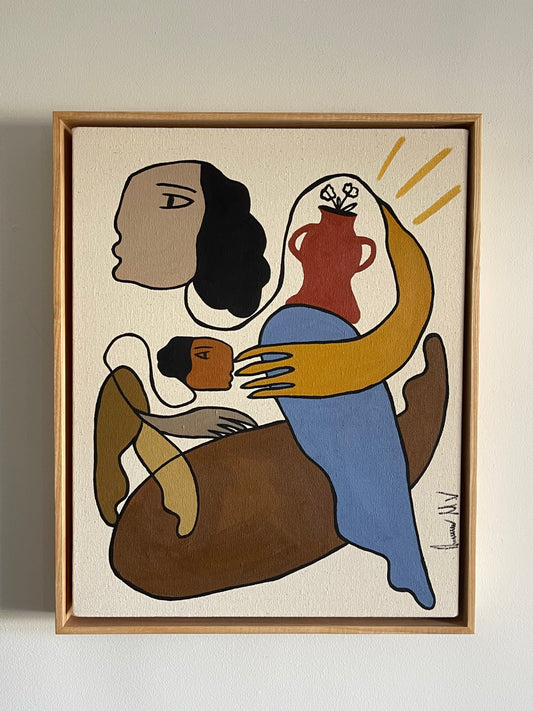 She protects and nurtures