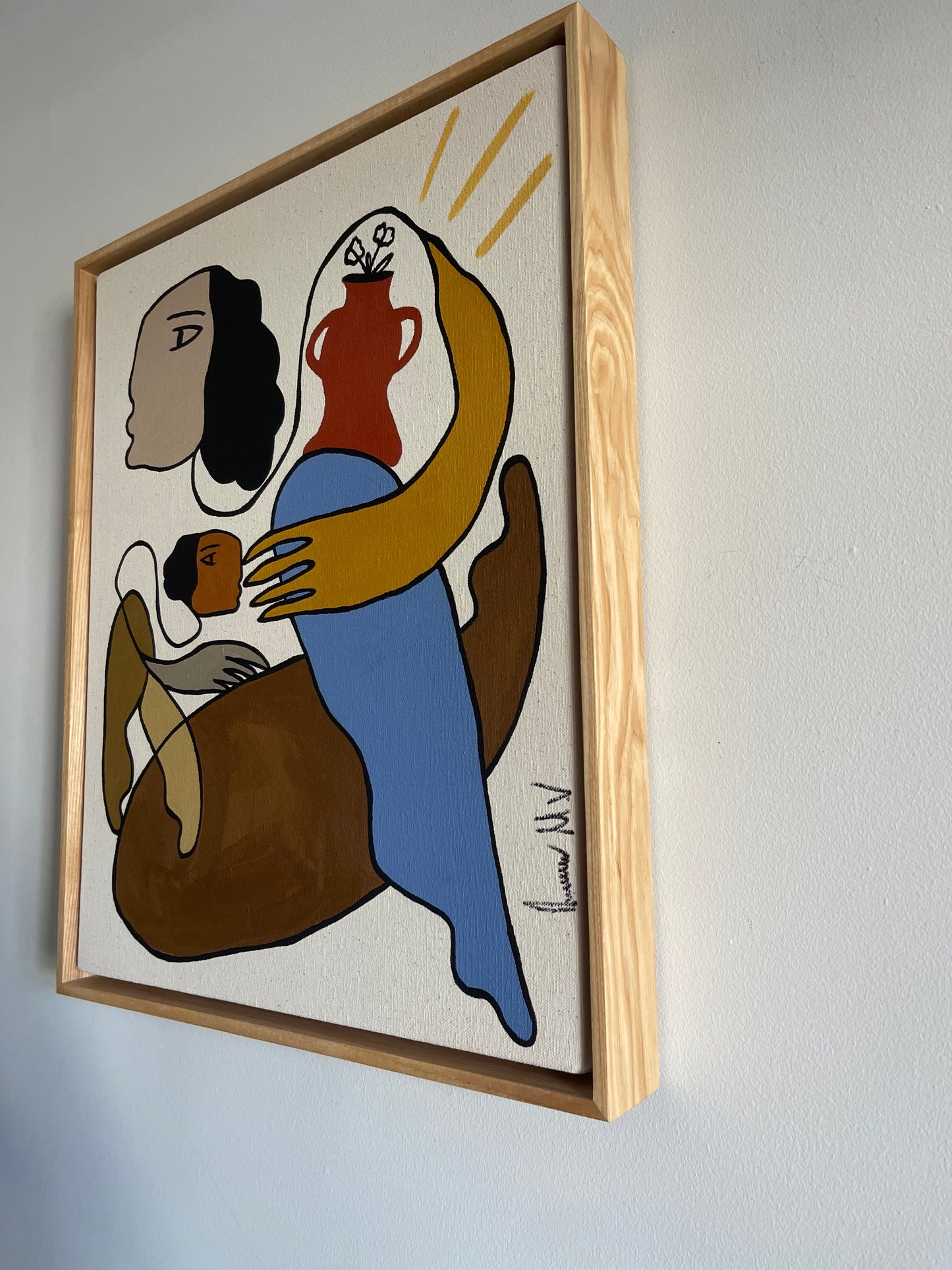 She protects and nurtures