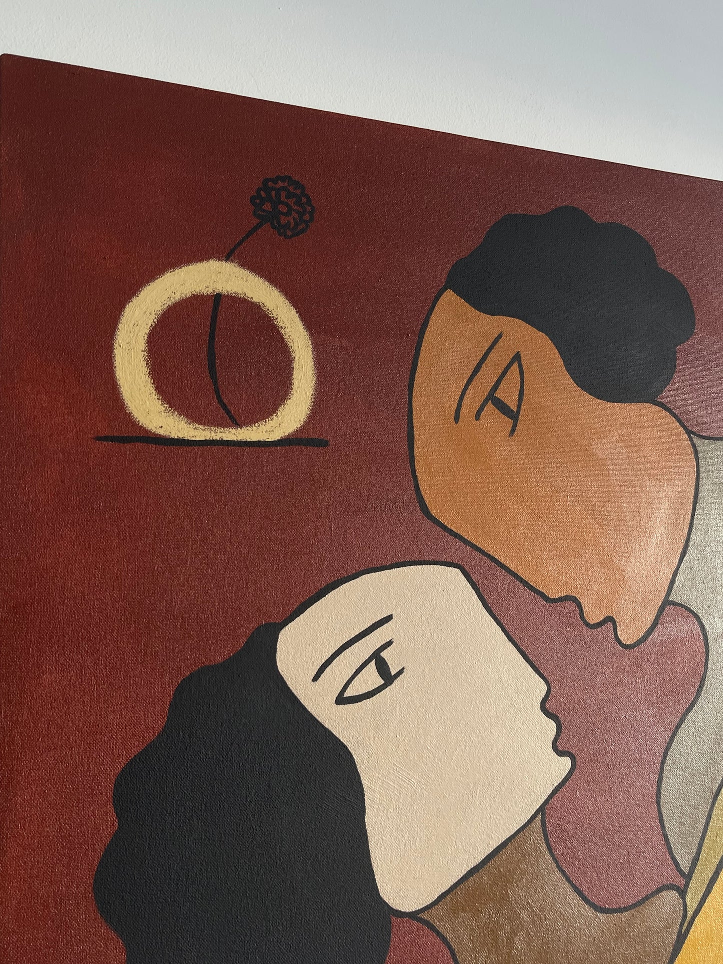 In the space of a gaze