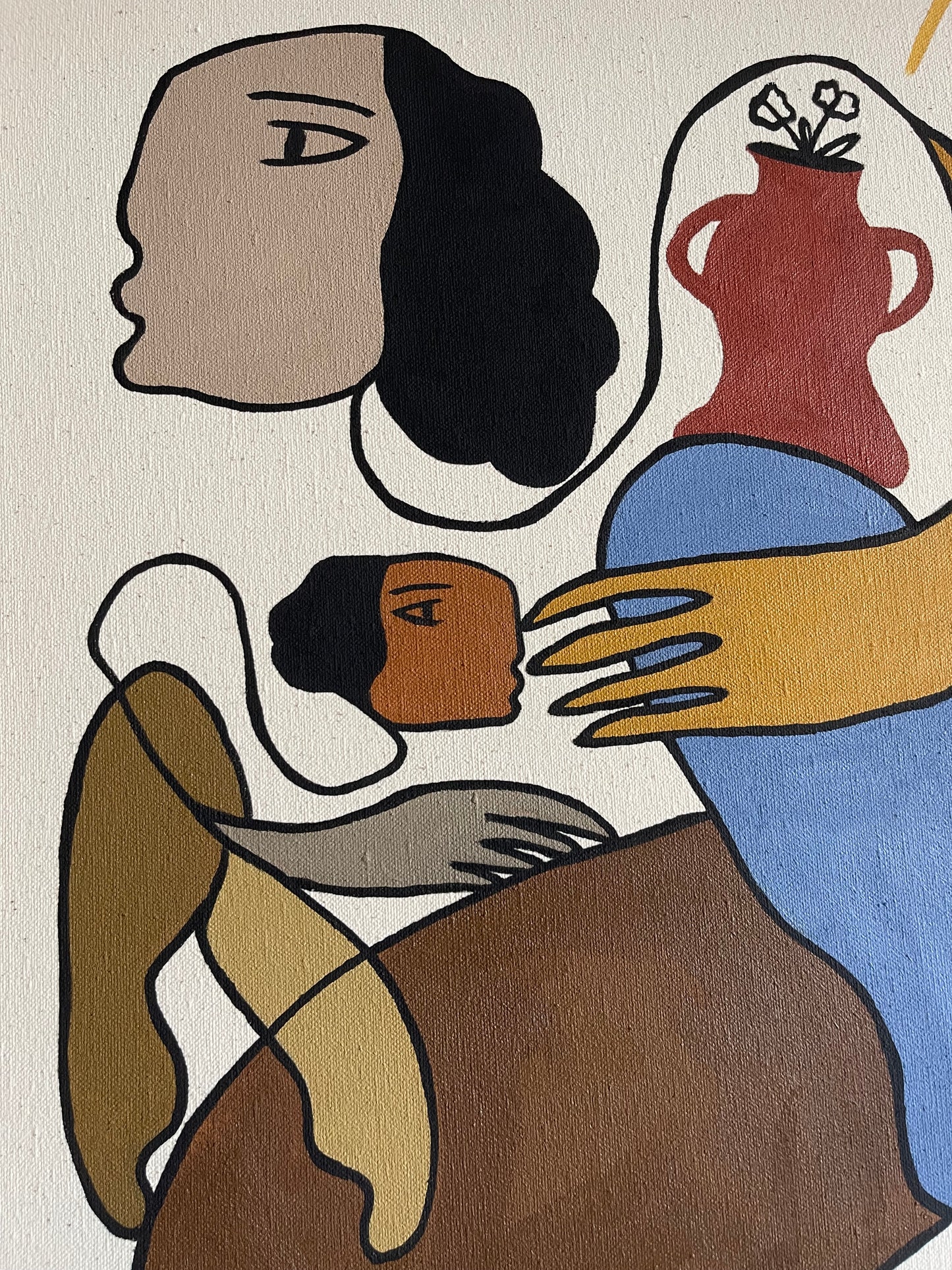 She protects and nurtures