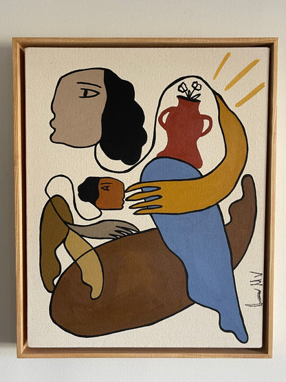 She protects and nurtures