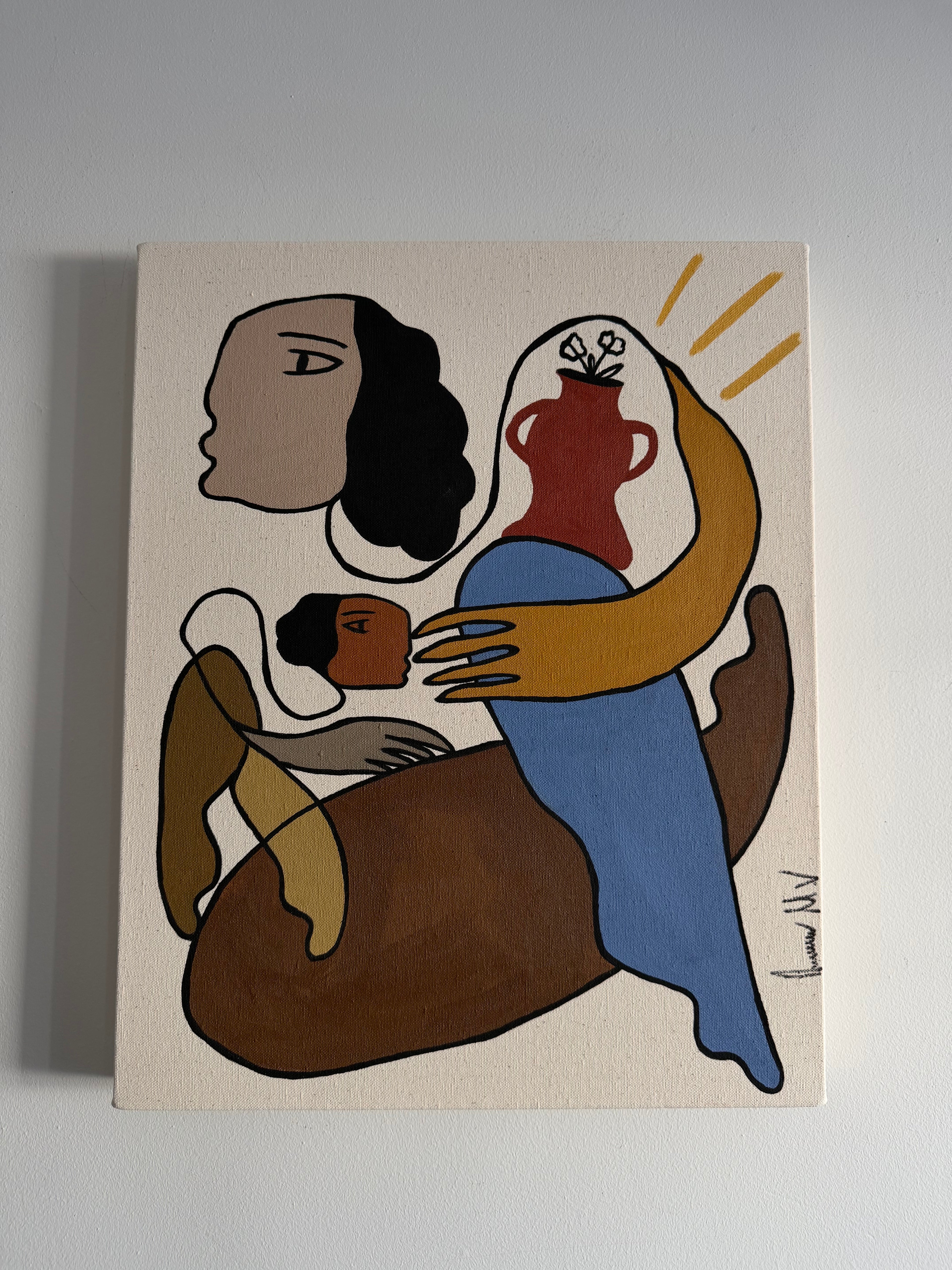 She protects and nurtures