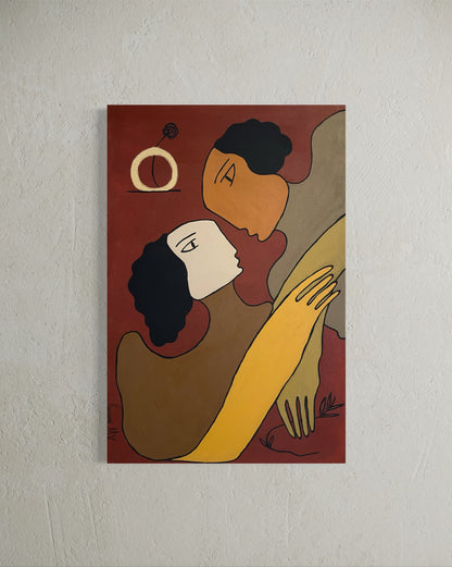 In the space of a gaze