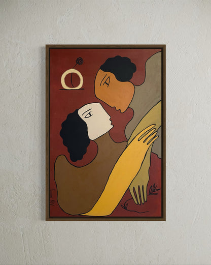 In the space of a gaze