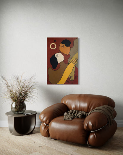 In the space of a gaze