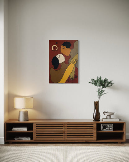 In the space of a gaze