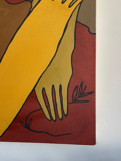 In the space of a gaze