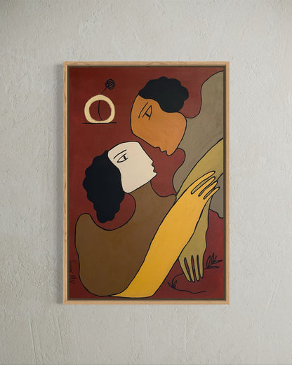 In the space of a gaze