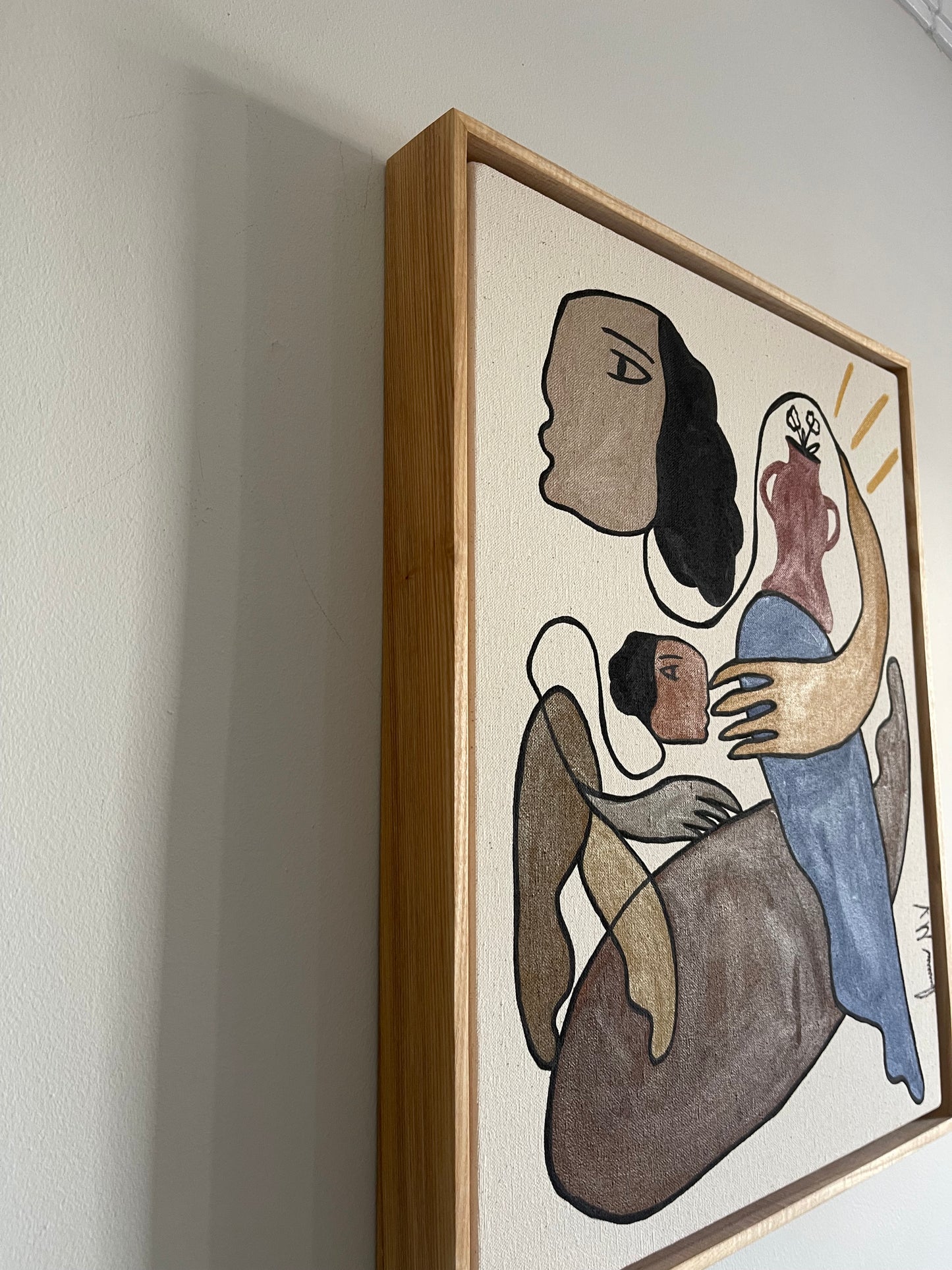 She protects and nurtures