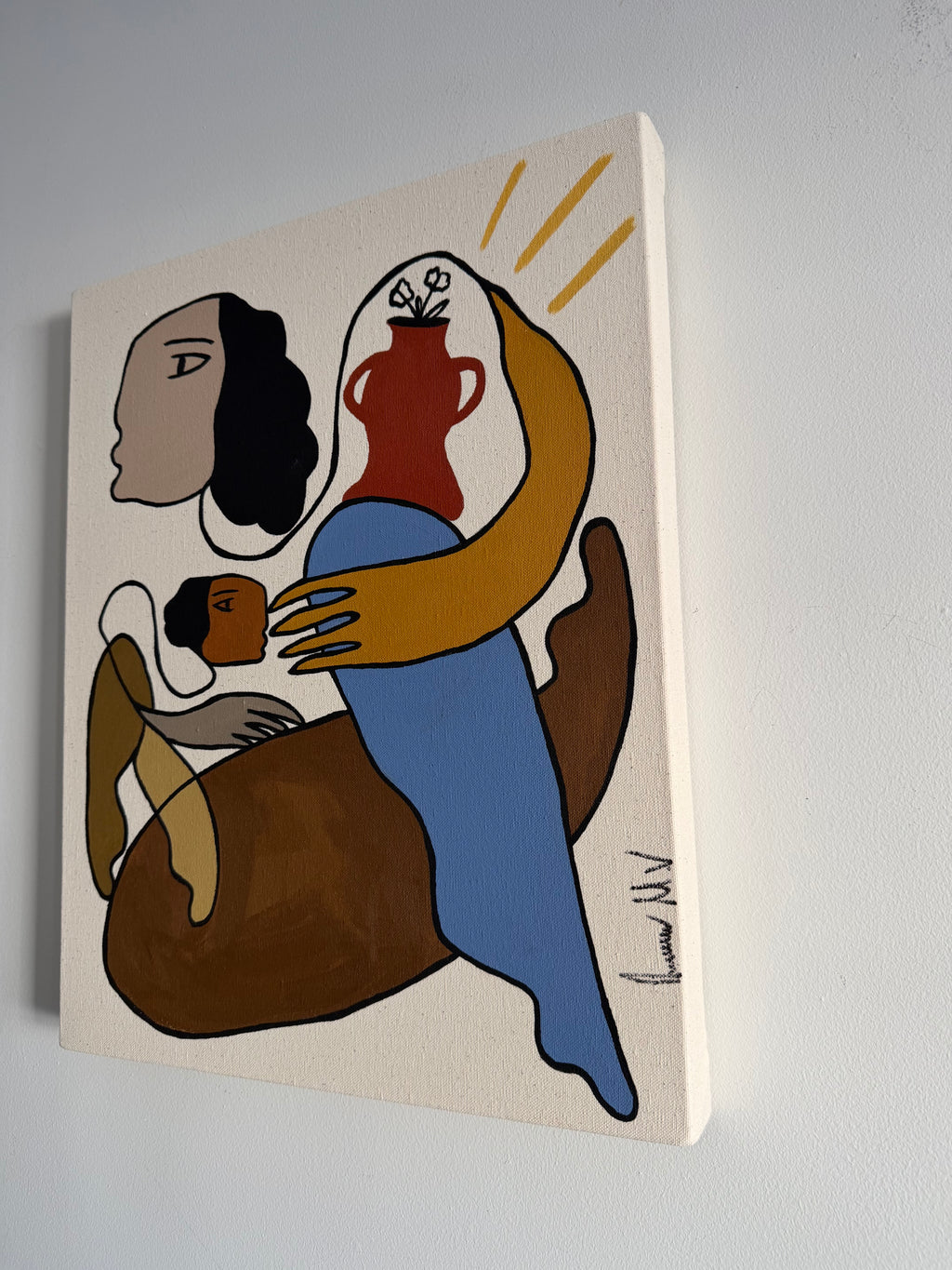 She protects and nurtures