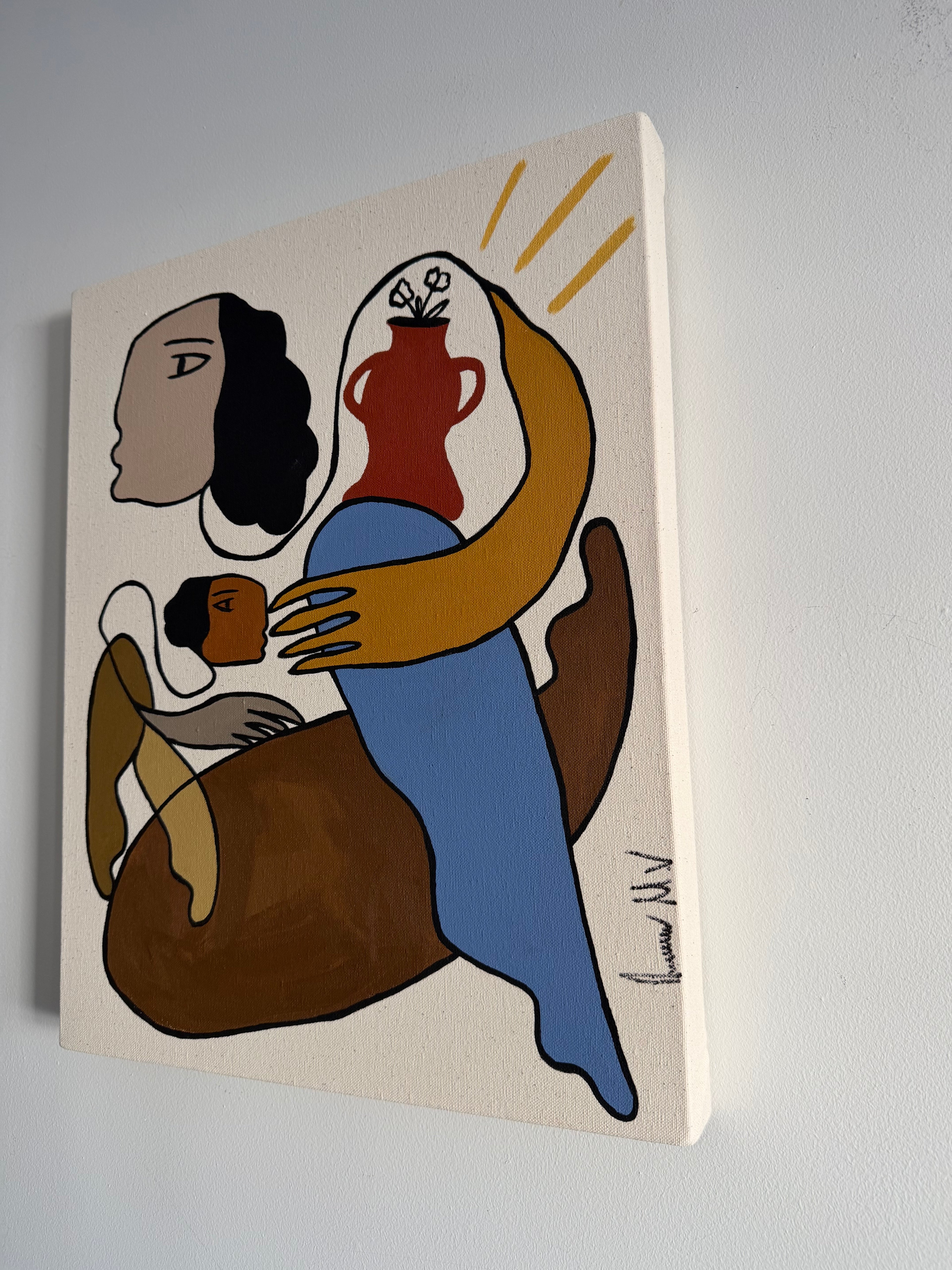 She protects and nurtures