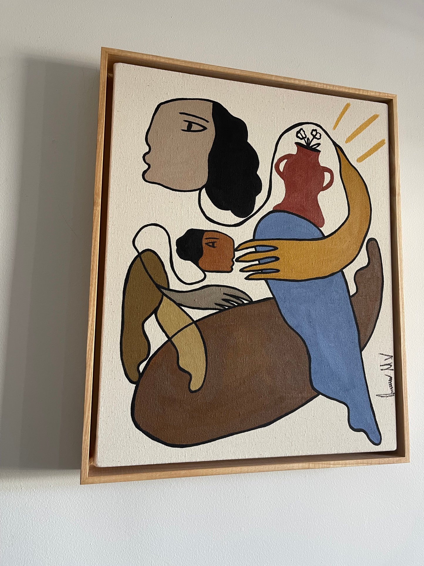 She protects and nurtures