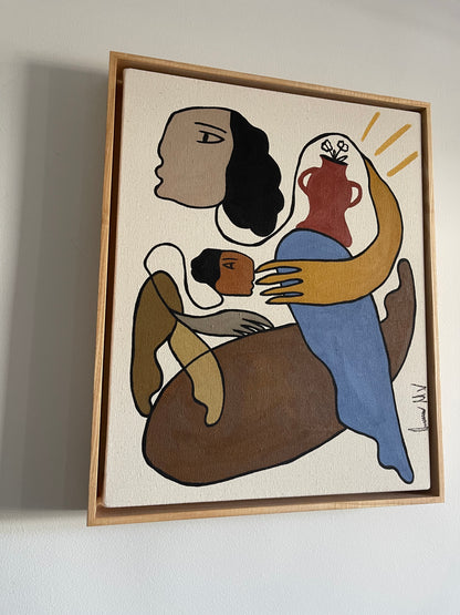 She protects and nurtures