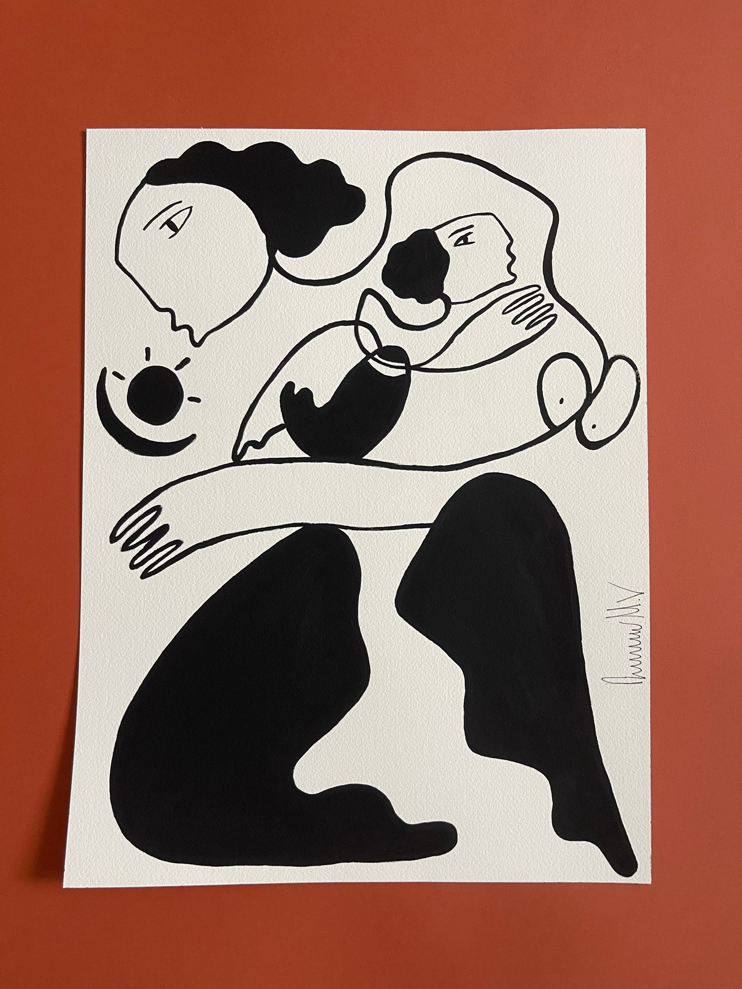 Day and night she nourishes