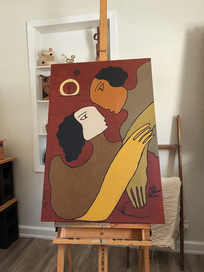 In the space of a gaze