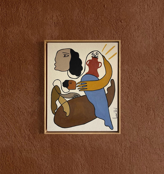 She protects and nurtures