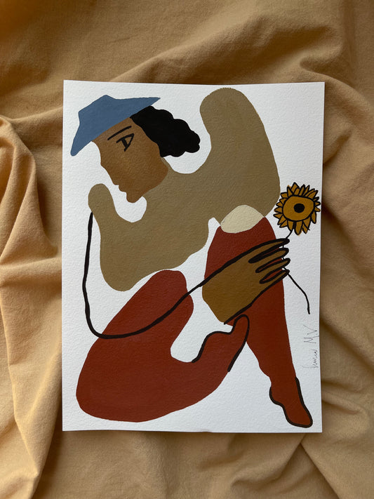 She makes everything bloom